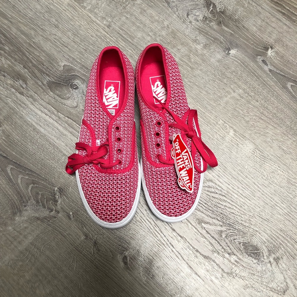 Pink summer mesh VANS